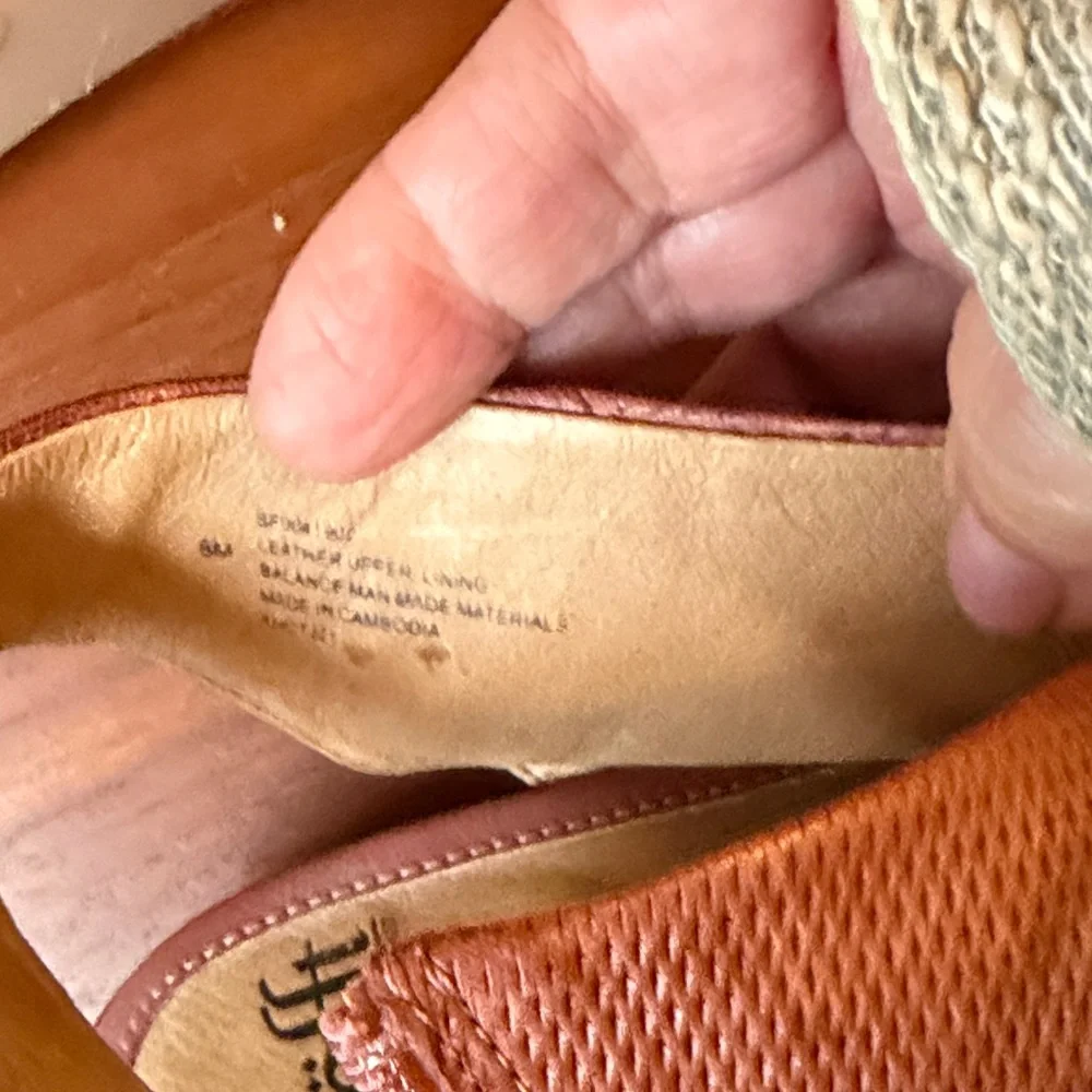 Sale 🌹Sofft Open-Toe Slingback Sandal in Cognac Brown - Picture 7 of 8